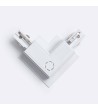 Connecteur “Left Side” Tipe L pour Rail Triphasé Encastré Aluminium - 122931 - vue 4