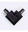 Connecteur 'Right Side' Type L pour Rail Triphasé Borgia Encastré Aluminium - 122941 - vue 4