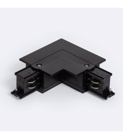 Connecteur 'Right Side' Type L pour Rail Triphasé Borgia Encastré Aluminium - 122941 - vue 5