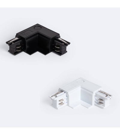 Connecteur 'Right Side' Type L pour Rail Triphasé Borgia Encastré Aluminium - 122941 - vue 8