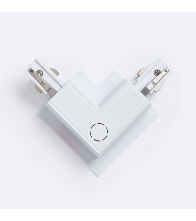 Connecteur 'Right Side' Type L pour Rail Triphasé Borgia Encastré Aluminium - 122941 - vue 10