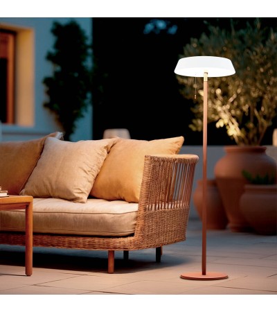 Lampadaire Solaire Extérieur LED 2,6W Métal Aldana - 122951 - vue 9