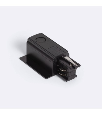 Connecteur “Right Side” Triphasé pour Rail Encastré Aluminium