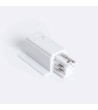 Connecteur “Right Side” Triphasé pour Rail Encastré Aluminium - 122956 - vue 7