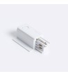 Connecteur 'Left Side' Triphasé pour Rail Encastré Aluminium - 122961 - vue 1