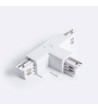 Connecteur 'Left Side' Type T pour Rail Triphasé Borgia Encastré Aluminium - 123071 - vue 1