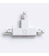 Connecteur 'Left Side' Type T pour Rail Triphasé Borgia Encastré Aluminium - 123071 - vue 4