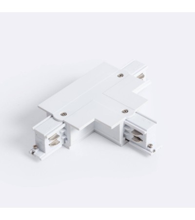 Connecteur 'Left Side' Type T pour Rail Triphasé Borgia Encastré Aluminium - 123071 - vue 5