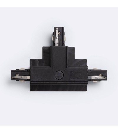 Connecteur 'Left Side' Type T pour Rail Triphasé Borgia Encastré Aluminium - 123071 - vue 10