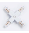 Connecteur Type X pour Rail Triphasé DALI Track Encastré Aluminium - 123136 - vue 4