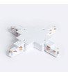 Connecteur Type X pour Rail Triphasé DALI Track Encastré Aluminium - 123136 - vue 5