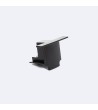 Embout de Finition pour Rail Triphasé DALI Track Encastré Aluminium - 123141 - vue 5