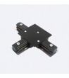 Connecteur Type T pour Rail Monophasé Borgia Encastré Aluminium - 123156 - vue 1