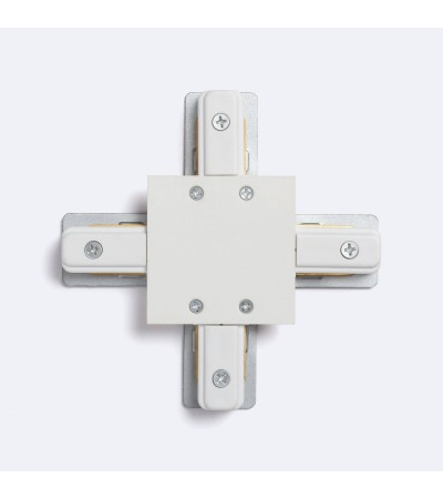 Connecteur Type X pour Rail Monophasé Borgia Encastré Aluminium - 123166 - vue 2