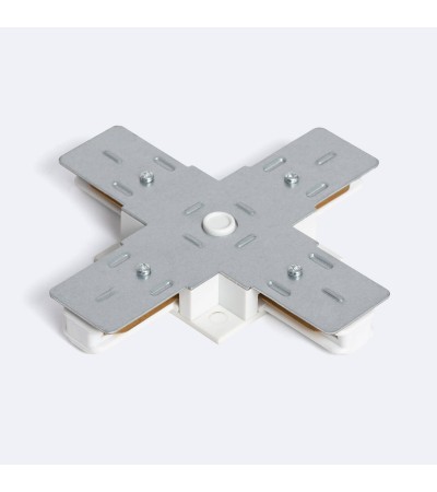 Connecteur Type X pour Rail Monophasé Borgia Encastré Aluminium - 123166 - vue 5