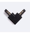 Connecteur 'Right Side' Type L pour Rail Triphasé DALI Track Encastré Aluminium - 123181 - vue 7