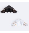 Connecteur 'Left Side' Type L pour Rail Triphasé DALI Track Encastré Aluminium - 123186 - vue 2