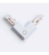Connecteur 'Left Side' Type L pour Rail Triphasé DALI Track Encastré Aluminium - 123186 - vue 4