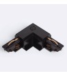 Connecteur 'Left Side' Type L pour Rail Triphasé DALI Track Encastré Aluminium - 123186 - vue 7