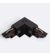 Connecteur 'Left Side' Type L pour Rail Triphasé DALI Track Encastré Aluminium - 123186 - vue 9