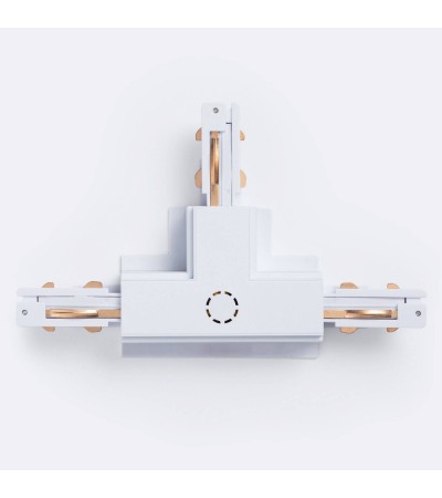 Connecteur 'Right Side' Type T pour Rail Triphasé DALI Track Encastré Aluminium - 123191 - vue 4