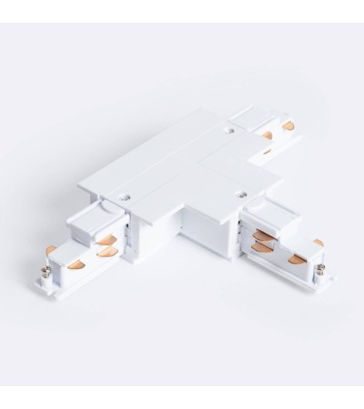 Connecteur 'Right Side' Type T pour Rail Triphasé DALI Track Encastré Aluminium - 123191 - vue 5