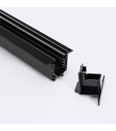 Rail Triphasé DALI Track Encastré Aluminium pour Spots LED 1 Mètre - 123206 - vue 2