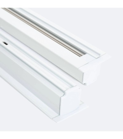 Rail Triphasé DALI Track Encastré Aluminium pour Spots LED 1 Mètre - 123206 - vue 9