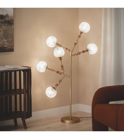 Lampadaire Métal et Verre Routi - 123261 - vue 2