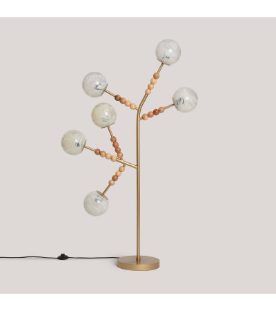 Lampadaire Métal et Verre Routi - 123261 - vue 3