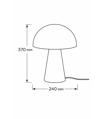 Lampe à Poser Ciment Clair Besnica - 123291 - vue 9