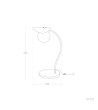 Lampe à Poser Métal Aluminium Bratonci - 123331 - vue 9
