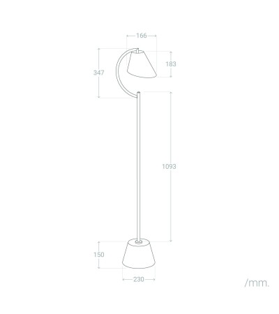 Lampadaire Métal Edern. - 123381 - vue 10