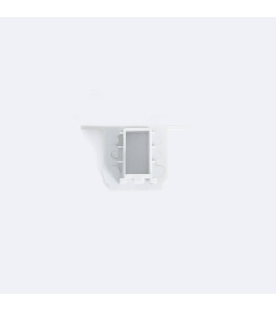 Embout de Finition pour Rail Triphasé Borgia Encastré Aluminium - 123466 - vue 2