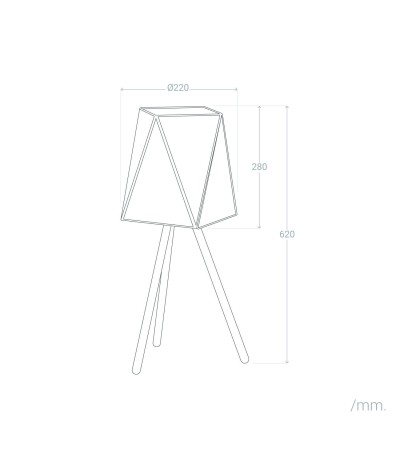 Lampe à Poser Métal et Verre Mattina - 123481 - vue 10