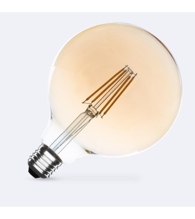 Ampoule LED Filament E27 8W 750 lm Dimmable G125 Gold