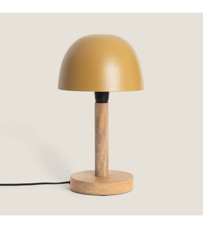 Lampe à Poser Métal et Bois Mallavi - 123521 - vue 4