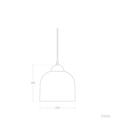 Suspension Métal Lanka - 123541 - vue 3