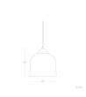 Suspension Métal Lanka - 123541 - vue 3