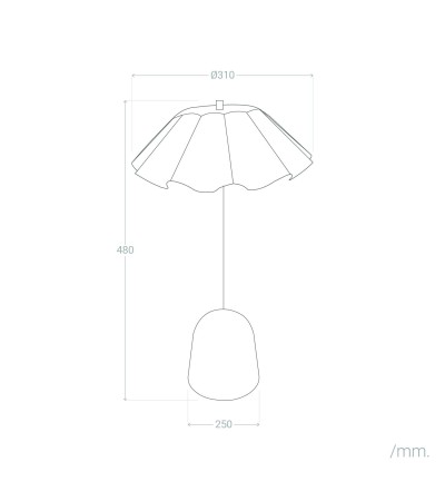 Lampe à Poser Métal Nallur - 123576 - vue 7