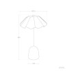 Lampe à Poser Métal Nallur - 123576 - vue 7