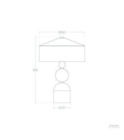 Lampe à Poser Métal Bokala Bougy - 123791 - vue 3