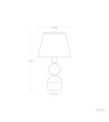 Lampe à Poser Métal Pekia Bougy - 123801 - vue 9