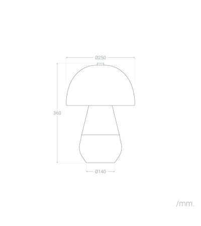 Lampe à Poser Métal Telia - 123806 - vue 8