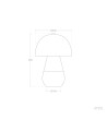 Lampe à Poser Métal Telia - 123806 - vue 8