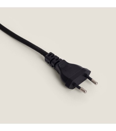 Lampe à Poser Métal et Tissu avec Port USB et Interrupteur Tactile Malena - 124006 - vue 8