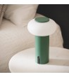 Lampe à poser LED portable extérieur métal avec batterie rechargeable Katse - 124071 - vue 1
