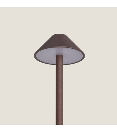 Lampe à Poser LED Portable Extérieure Métal avec Batterie Rechargeable Magatzi - 124076 - vue 5