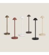 Lampe à Poser LED Portable Extérieure Métal avec Batterie Rechargeable Magatzi - 124076 - vue 10