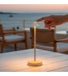 Lampe à Poser LED Portable Extérieure Métal avec Batterie Rechargeable Magatzi - 124076 - vue 11